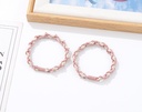 Stylish Colorful Braided Hair Tie 2 PCS