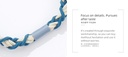 Stylish Colorful Braided Hair Tie 2 PCS