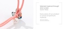 Stylish Painting Loving Heart Hair Tie 2 PCS