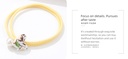 Stylish Painting Loving Heart Hair Tie 2 PCS
