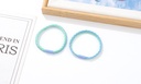 Stylish Two Tone Knitting Hair Tie 2 PCS