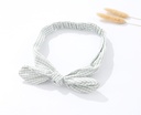 Simple Checks Bow Tie Hair Band