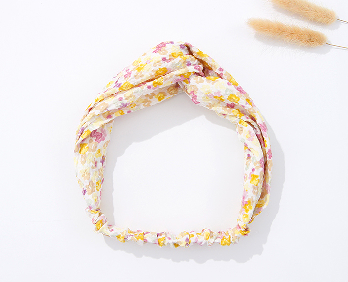 Sweet Flower Wrinkle Hair Band