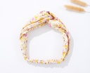 Sweet Flower Wrinkle Hair Band