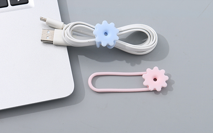 Flower Cable Ties (2 Pcs/Set)