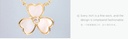 Three-petal Artificial Shell Bracelet