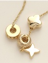 Clover Circle Necklace