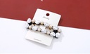Retro Artificial Pearl Square Hair Clip