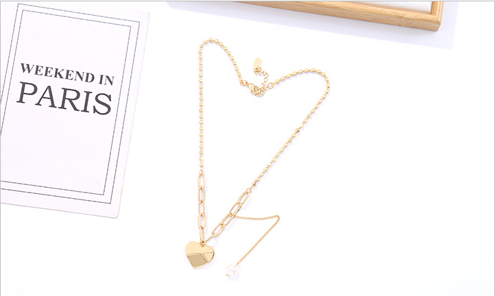 Simple Heart-shape Pendant Necklace