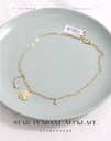 Stylish Metal Round Angel Necklace