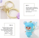 Popsicles Girl Keychain Decoration