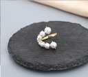 Artificial Pearl Open Ring