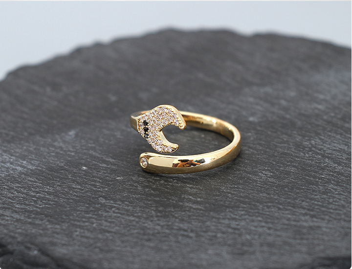 Curved Open Ring