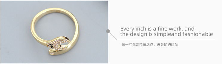 Curved Open Ring