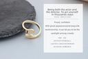Curved Open Ring