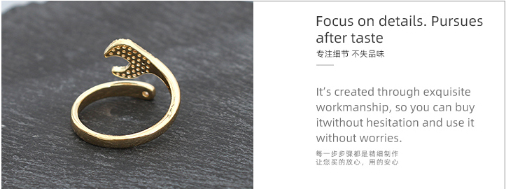 Curved Open Ring