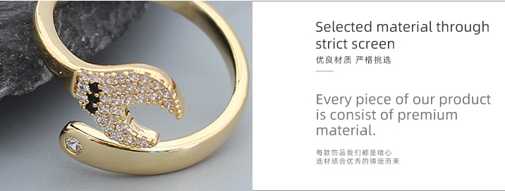 Curved Open Ring