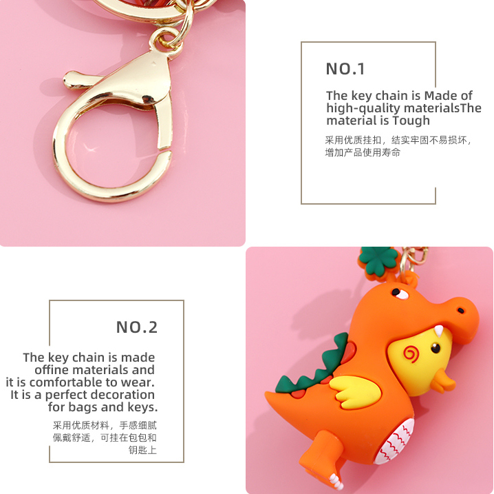 Lucky Clover Dinosaur Costume Duck Decoration