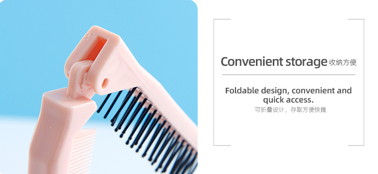 Portable Folding Hair Brush