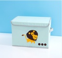 Embroidery Medium Fabric Storage Box(Green)