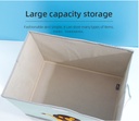 Embroidery Medium Fabric Storage Box(Green)