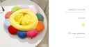 Colorful Flower Plush Hat Party Accessory