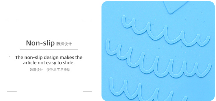 Owl Shape Silicone Table Mat(Blue)