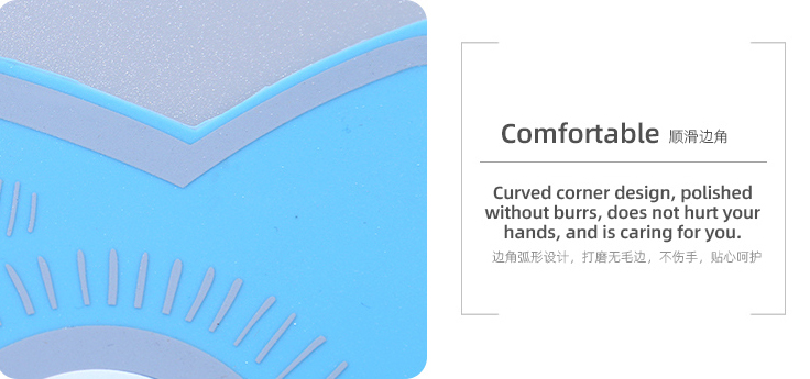 Owl Shape Silicone Table Mat(Blue)