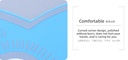Owl Shape Silicone Table Mat(Blue)