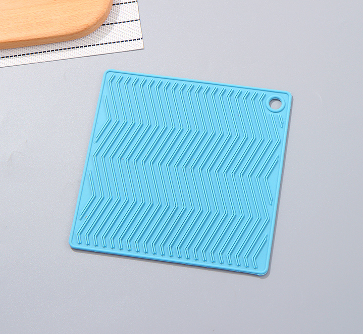 Wave Stripes Silicone Table Mat(Blue)