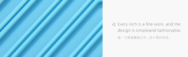 Wave Stripes Silicone Table Mat(Blue)