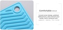 Wave Stripes Silicone Table Mat(Blue)