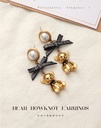 Stylish Bear Bowknot Earrings