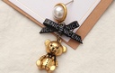 Stylish Bear Bowknot Earrings