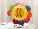 Colorful Flower Plush Hat Party Accessory