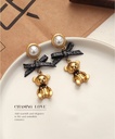 Stylish Bear Bowknot Earrings