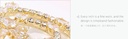 Stylish Zircon Moon Star Earrings