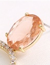 Stylish Crystal Round Earrings
