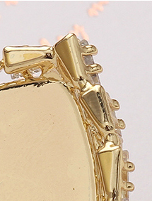 Sweet Zircon Heart Earrings