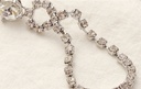 Elegant Rhinestone Waterdrop Earrings
