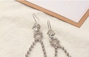 Elegant Rhinestone Waterdrop Earrings
