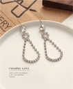 Elegant Rhinestone Waterdrop Earrings