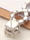 Elegant Rhinestone Waterdrop Earrings
