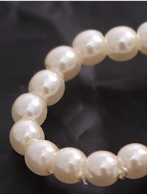 Artificial Pearl Bowknot Earrings