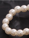 Artificial Pearl Bowknot Earrings
