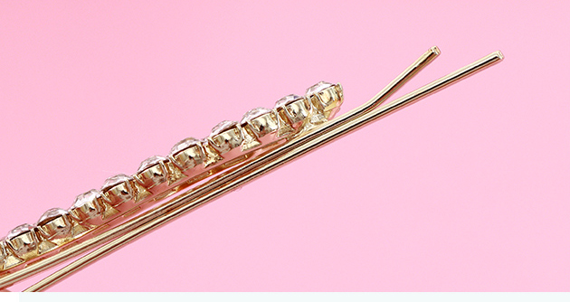 Rhinestone Hair Pin Set of 3PCS