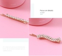 Rhinestone Hair Pin Set of 3PCS