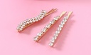 Rhinestone Hair Pin Set of 3PCS