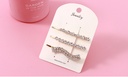 Rhinestone Hair Pin Set of 3PCS