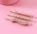 Rhinestone Hair Pin Set of 3PCS